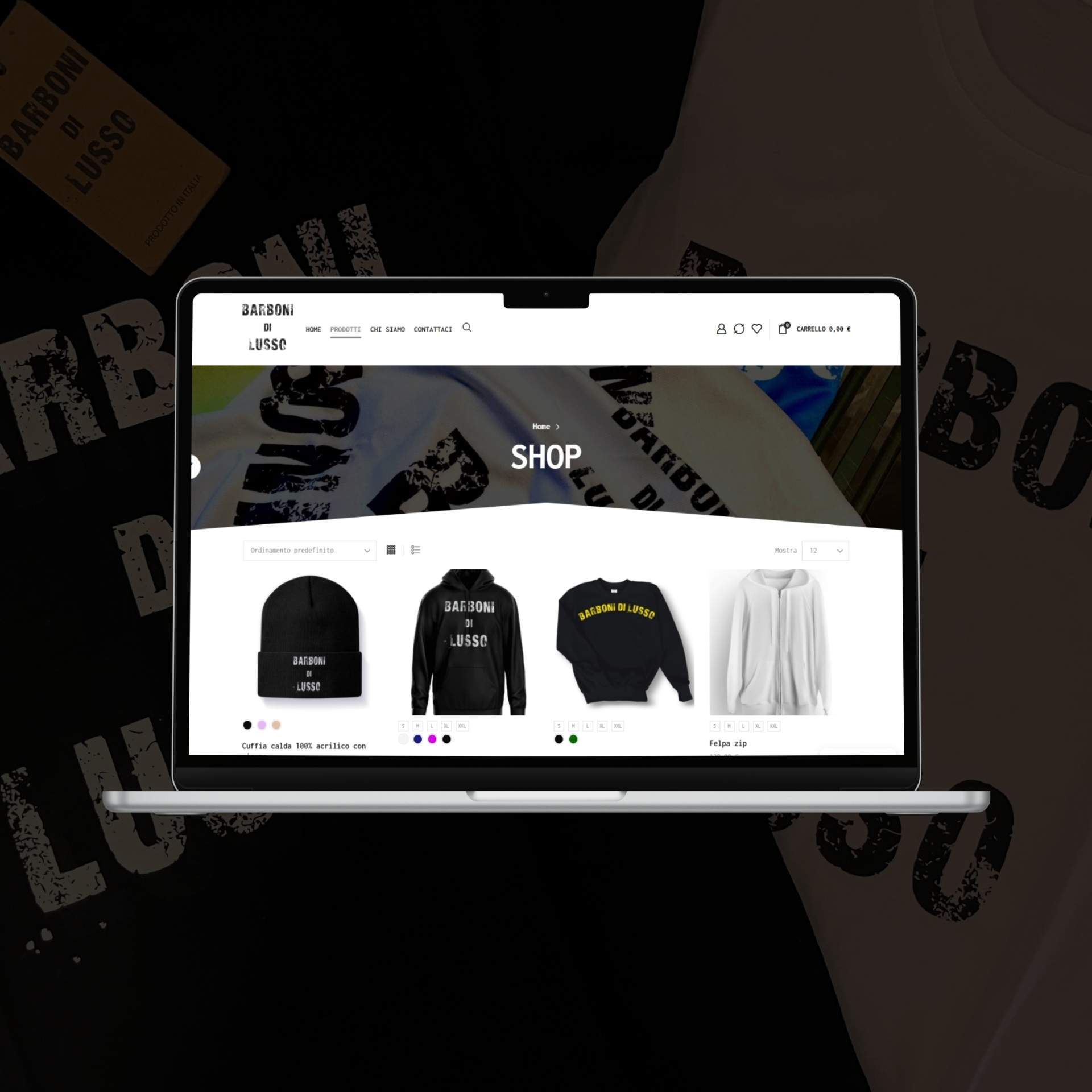 Ecommerce barboni di lusso