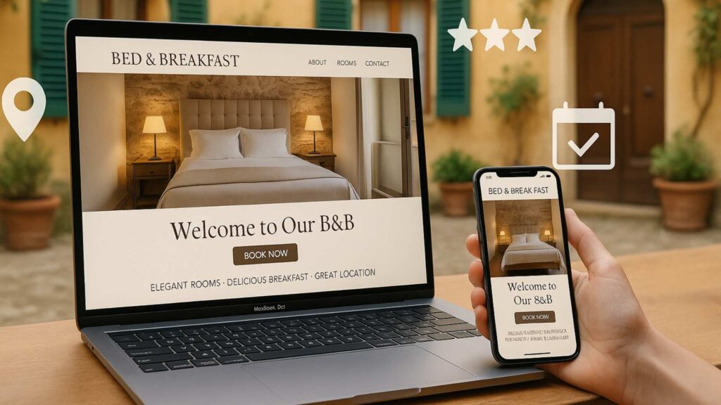Sito web Bed and Breakfast guida completa per il tuo bed and breakfast