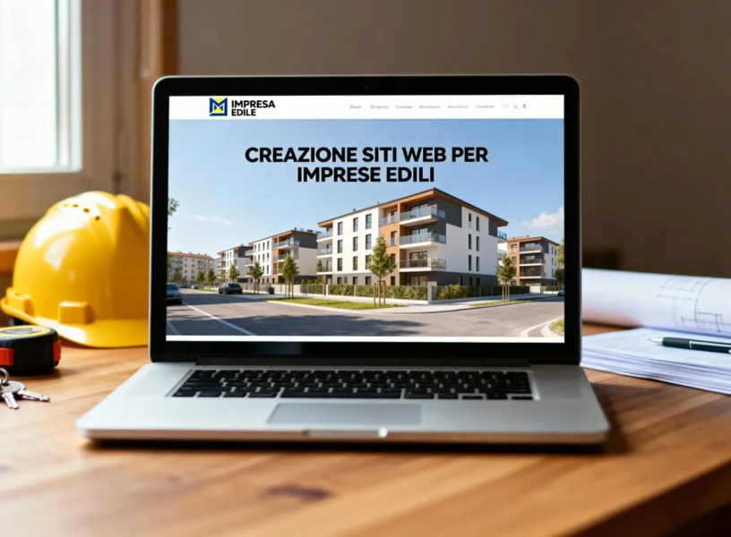 Creazione sito web per imprese edili: sito professionale ottimizzato SEO per aumentare visibilità e fiducia online