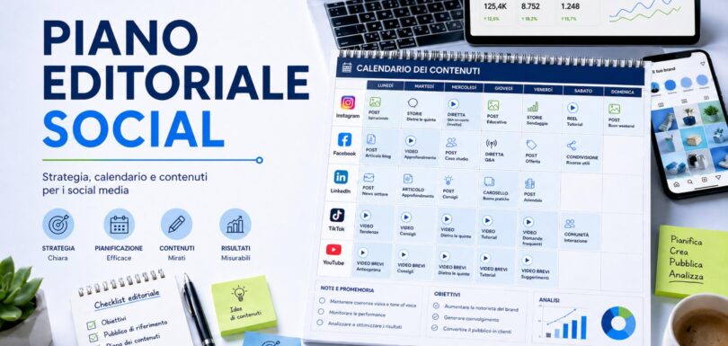 Piano editoriale social