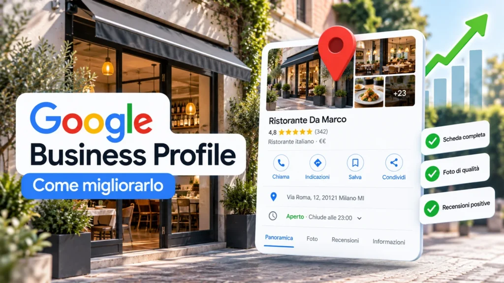 Come migliorare il Google Business Profile