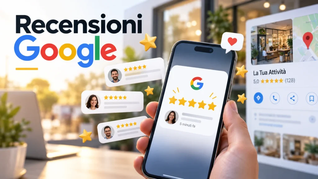 Come ottenere recensioni Google