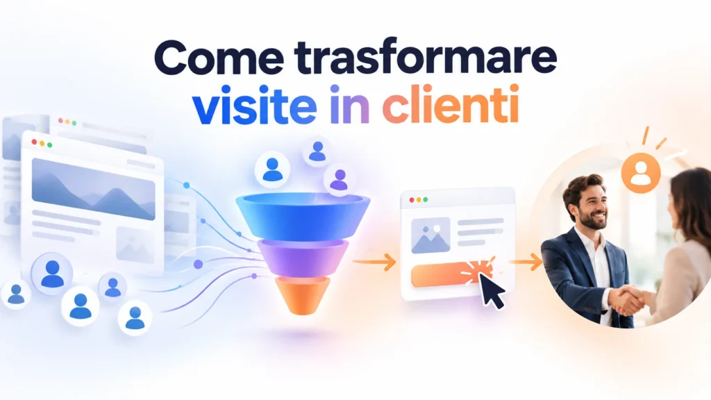 Come trasformare visite in clienti