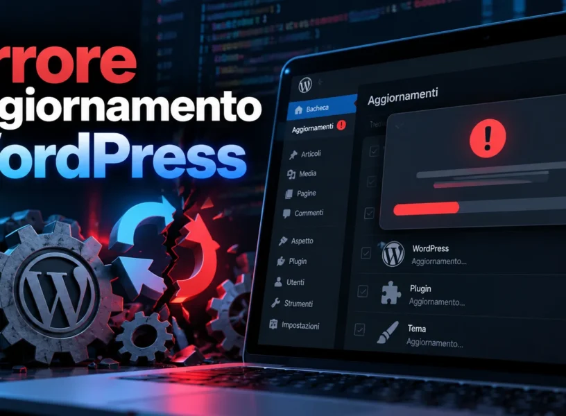 Errore aggiornamento WordPress