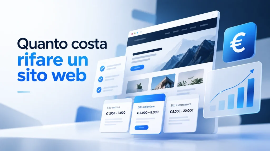 Quanto costa rifare un sito web