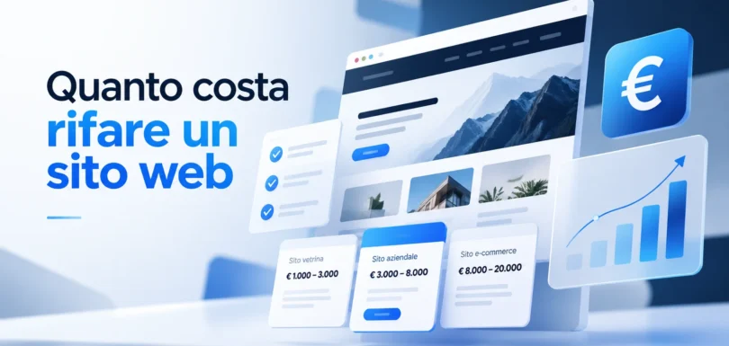 Quanto costa rifare un sito web
