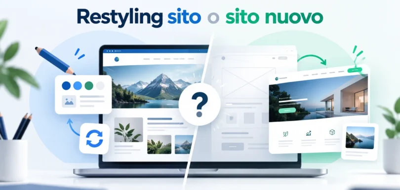 Restyling sito o sito nuovo