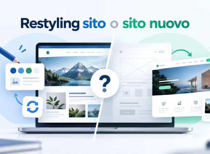 Restyling sito o sito nuovo