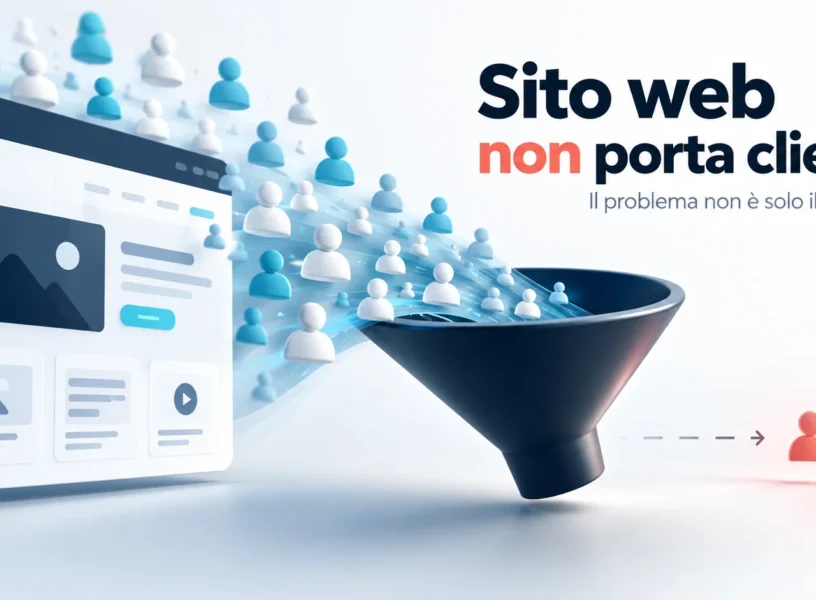 Sito web non porta clienti