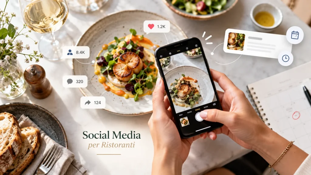 Social media per ristoranti