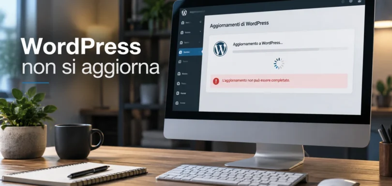 WordPress non si aggiorna